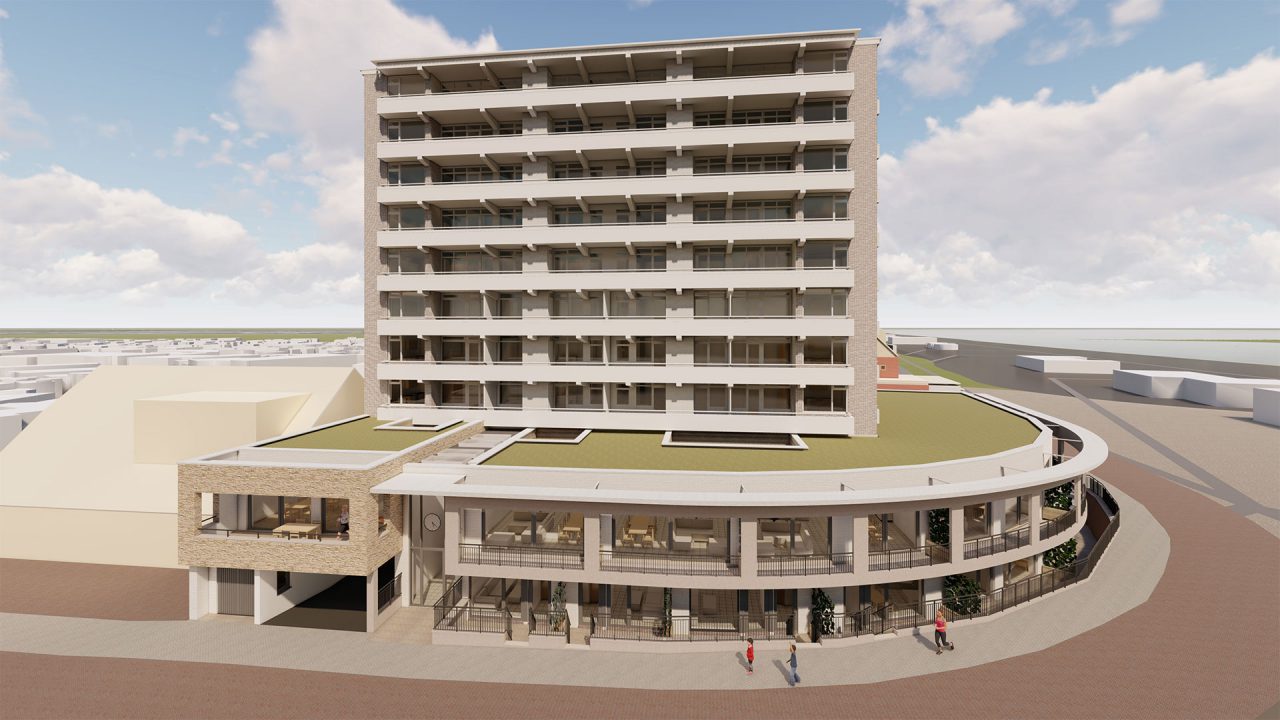 Impressie appartementen Zandvoort