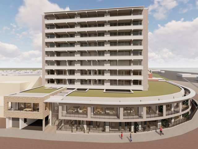Impressie appartementen Zandvoort